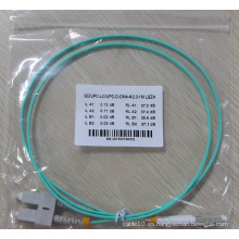 Sc-LC mm Om3 / Om4 Simplex / Duplex 2.0mm Cable de conexión de fibra óptica